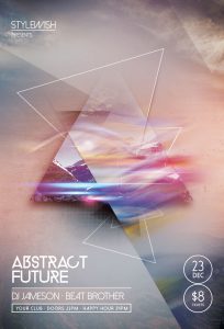 Abstract Future Flyer Template