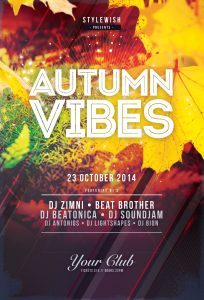 Autumn Vibes Flyer Template