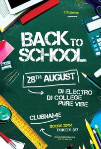 Back to School Flyer Template
