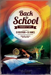 Back to School Flyer Template