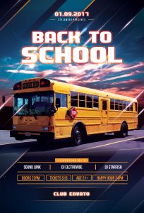 Back to School Flyer Template
