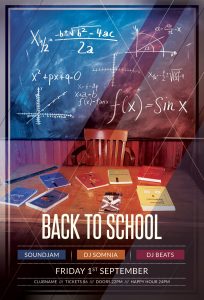 Back to School Flyer Template
