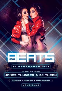 Beats Flyer Template