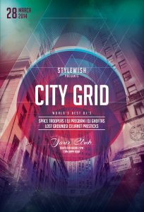 City Grid Flyer Template