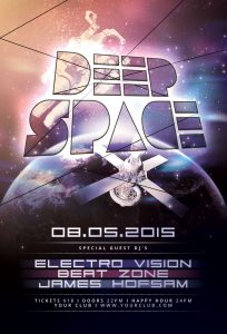 Deep Space Flyer Template