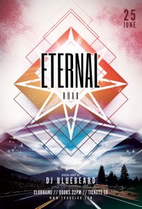 Eternal Road Flyer Template