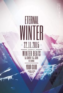 Eternal Winter Flyer Template
