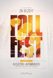 Fall Fest Flyer Template