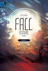 Fall Festival Flyer Template