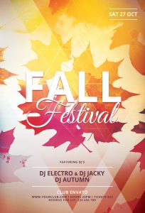 Fall Festival Flyer Template