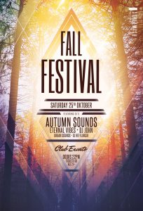 Fall Festival Flyer Template