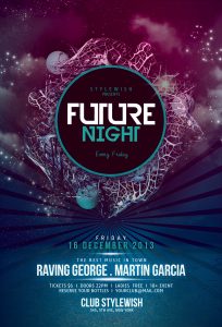 Future Night Flyer Template