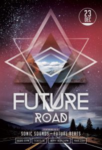 Future Road Flyer Template