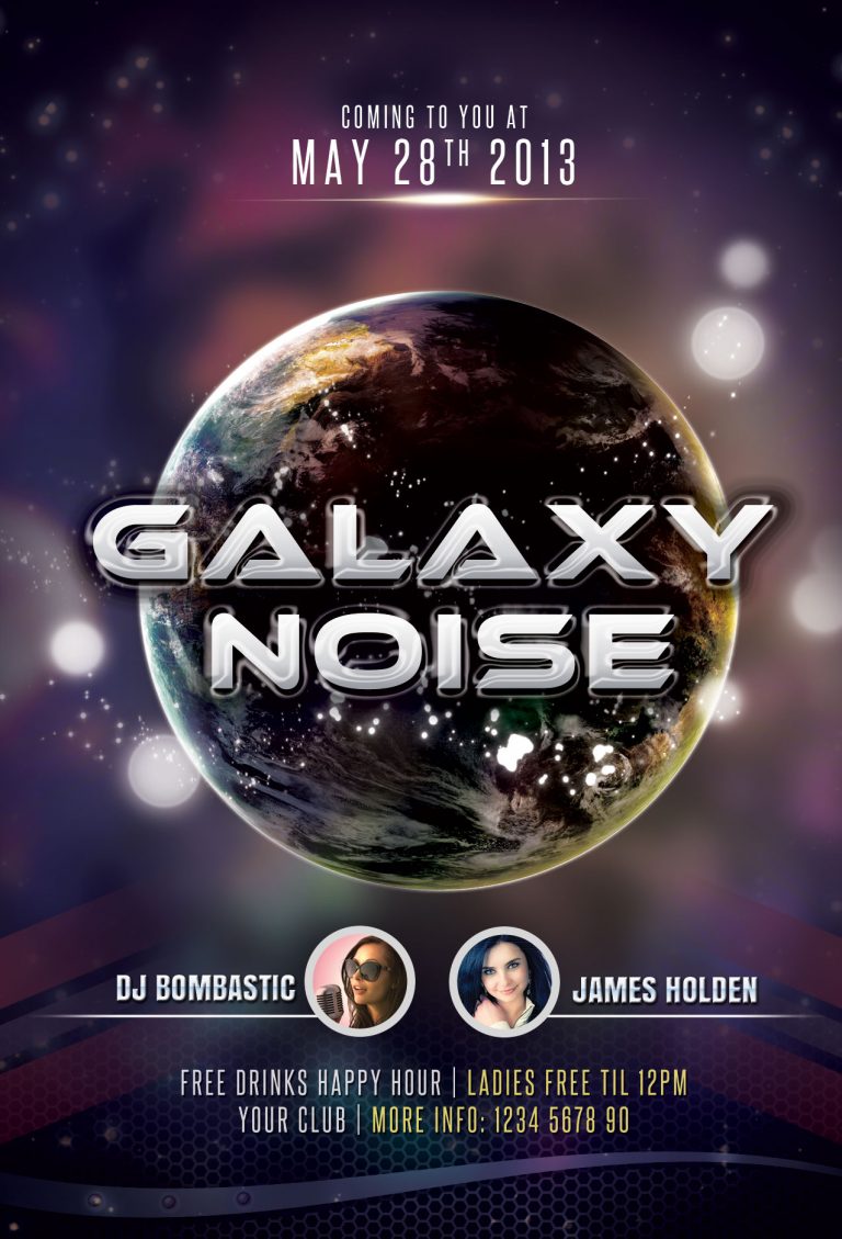 Galaxy Noise Flyer Template