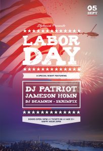 Labor Day Flyer Template