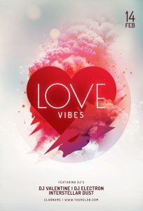 Love vibes Flyer Template