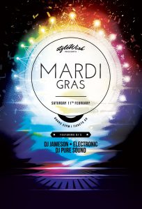 Mardi Gras Flyer Template