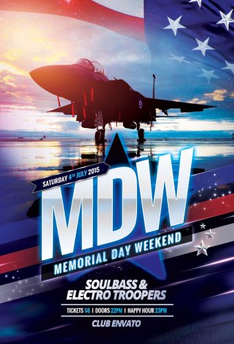 Memorial Day Flyer • styleWish