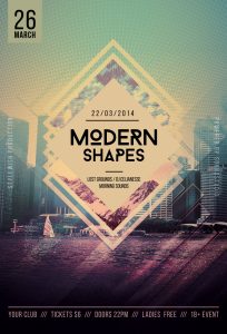 Modern Shapes Flyer Template