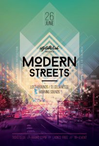 Modern Streets Flyer Template