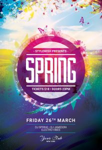 Spring Flyer Template