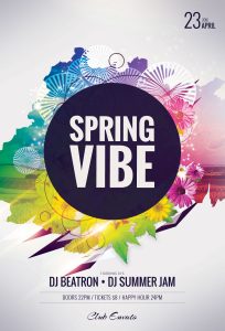 Spring Vibe Flyer Template
