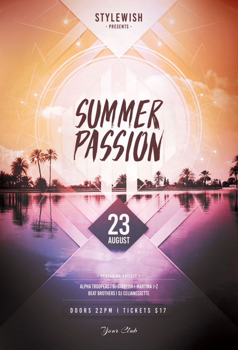 Summer Flyer Template