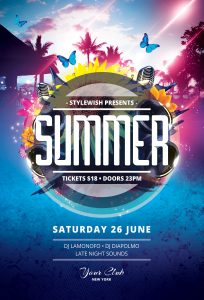 Summer Flyer Template