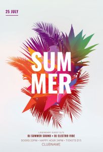 Summer Flyer Template