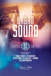 Urban Sound Flyer Template