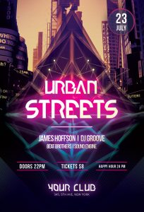 Urban Streets Flyer Template