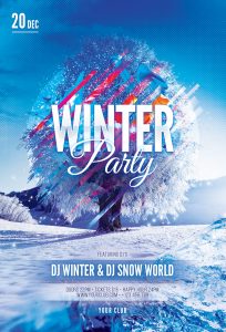 Winter Flyer Template