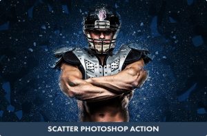 Scatter Photoshop Action