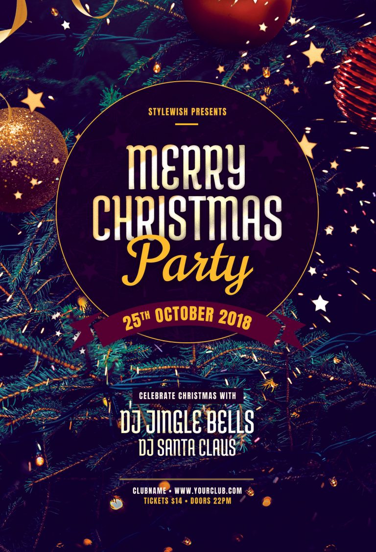 Merry Christmas Party Flyer