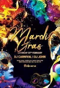 Mardi Gras Flyer