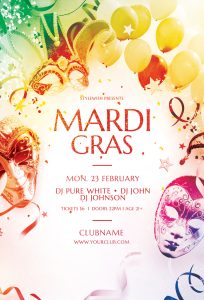 Mardi Gras Flyer