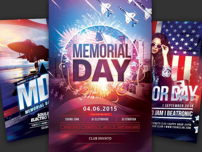 Memorial Day Flyer Bundle • styleWish