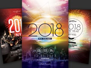 New Year Flyer Bundle Vol01