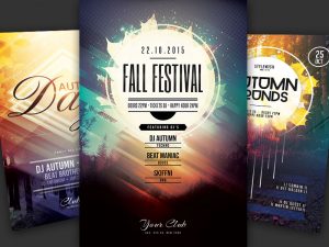 Autumn Flyer Bundle Vol01