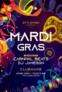 Mardi Gras Flyer