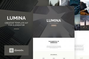Lumina - Creatives & Business Elementor Template Kit