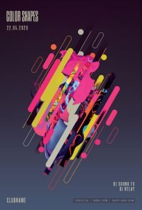 Color Shapes Flyer