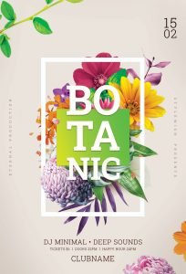 Botanic Flyer Template