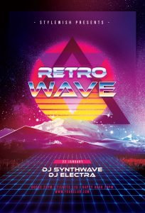 Retro Wave Flyer