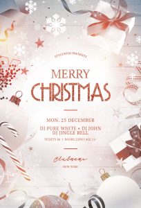 Merry Christmas Flyer Template